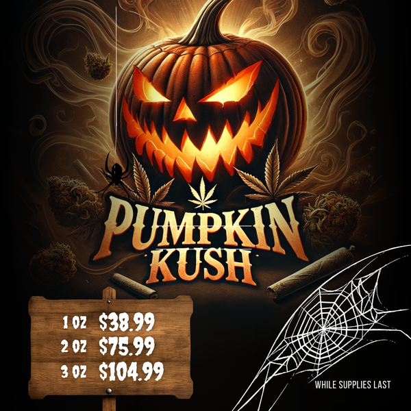 2476347 D44 OuncePromoPumpkinKush 1500x1500 01 101424 1