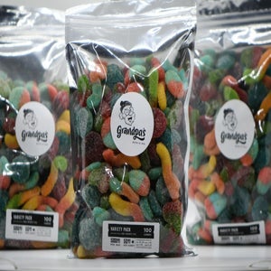 Monster Pack 5000MG Gummies Grandpas THC Edibles 3