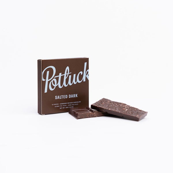 Potluck Salted Dark Chocolate 1