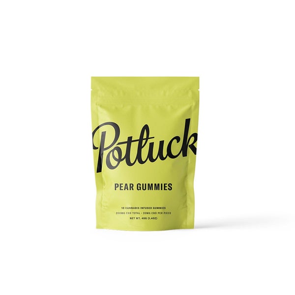 Poutluck Pear Gummies Front 2