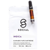 SOCIAL 1.0ML HONEY OIL CART INDICA