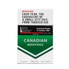 canadian menthol pack