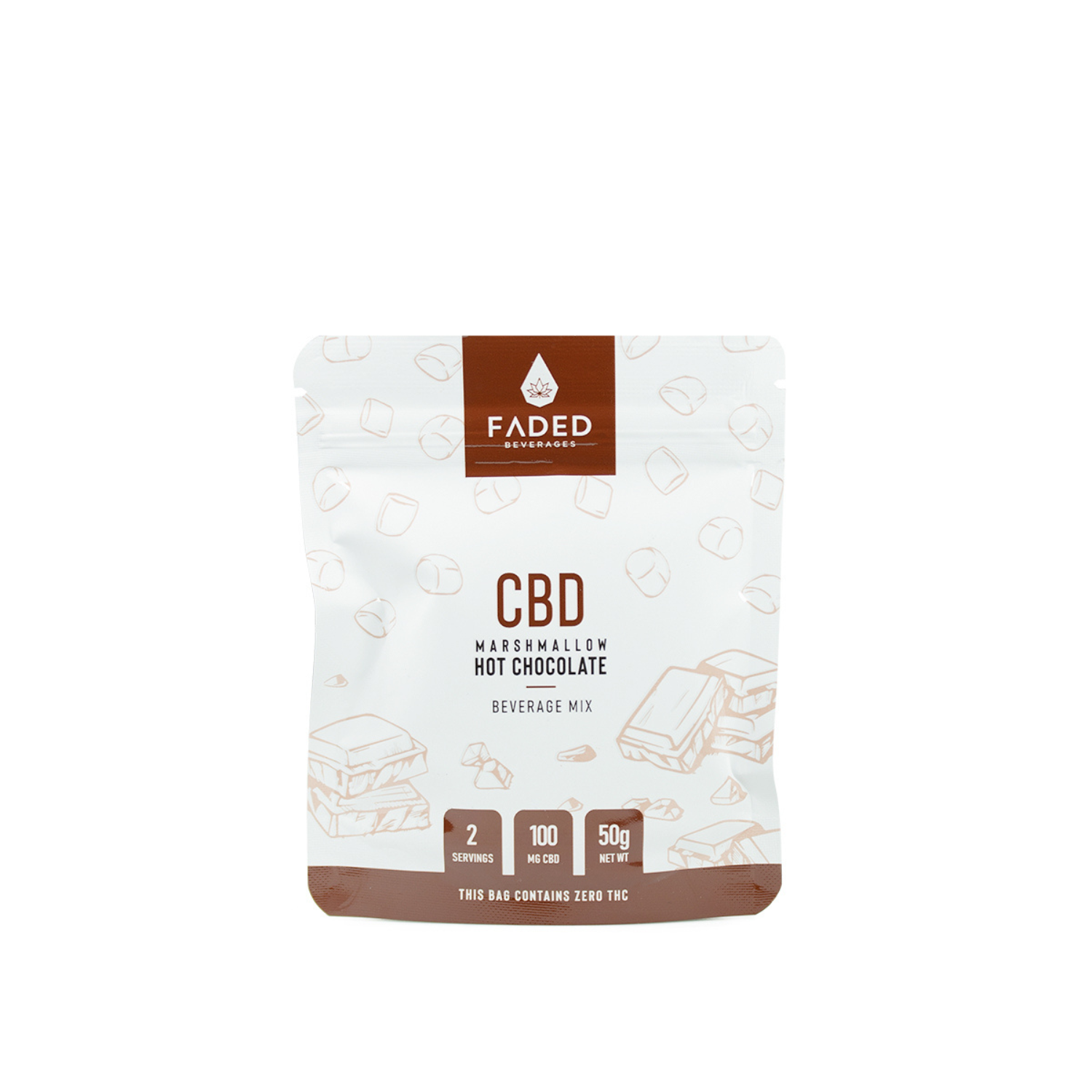 Faded CBD Hot Chocolate 100mg