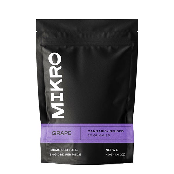 Mikro CBD Gummies (100mg) of Doobdasher, Canada