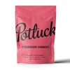 Potluck THC Strawberry Gummies 200mg of Doobdasher, Canada