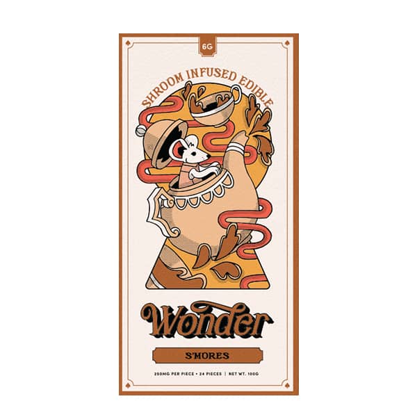 wonder-smores-psilocybin-chocolate-bar-1 Wonder 6g S'Mores Psilocybin Chocolate Bar of Doobdasher, Canada