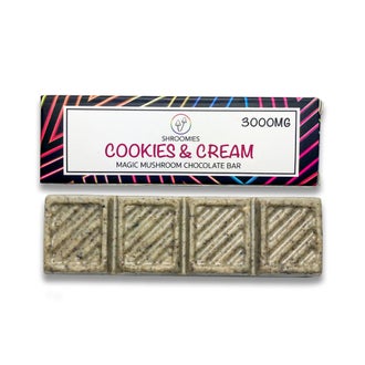 Shroomies Cookies and Cream Box Bar of Doobdasher, Canada