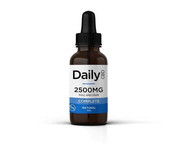 2500.jpg Daily Tincture - Full Spectrum CBD Tinctures of Doobdasher, Canada