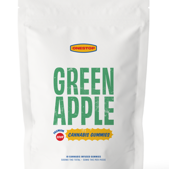 One Stop THC Edibles Green Apple