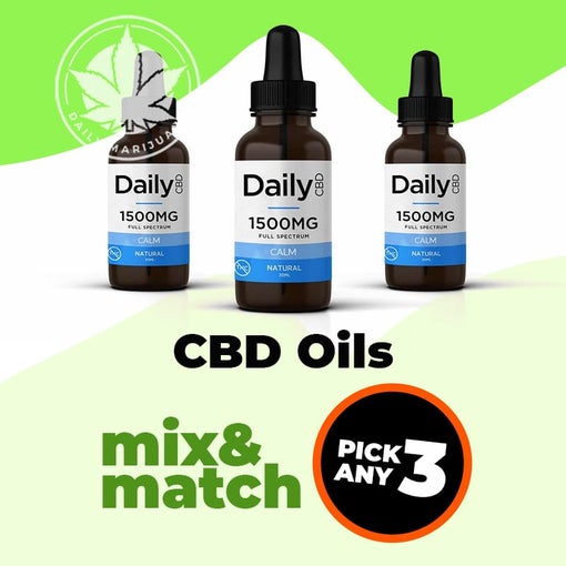 CBD Oils - Mix & Match - Pick Any 3