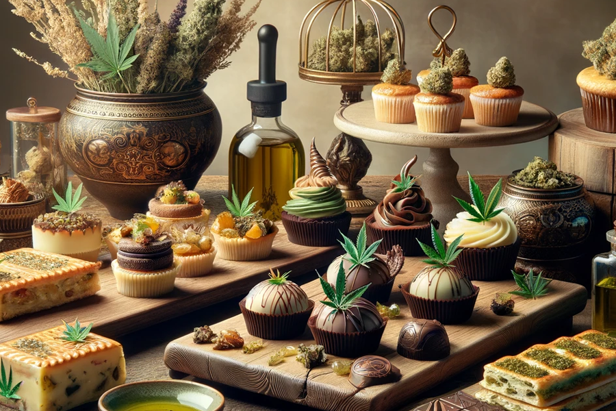 Different types of Cannabis Edibles
