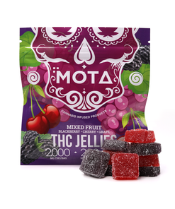 MOTA - THC Mixed Fruit Jellies (2000mg)