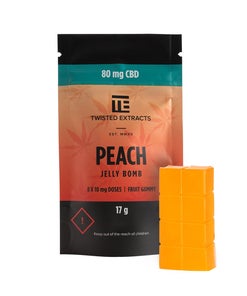 Twisted Extracts - CBD Jelly Bombs (80mg)