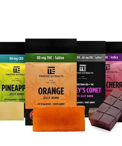Twisted Extracts - 1:1 Jelly Bomb (80mg)