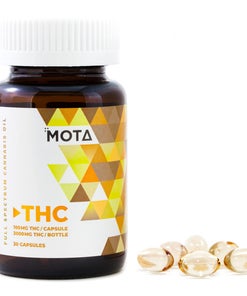 MOTA - THC Capsules (300mg to 3000mg)