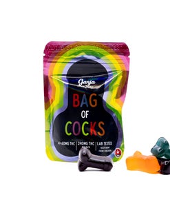 Ganja Edibles - Bag of Cocks (240mg)