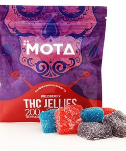 MOTA - THC Wild Berry Jellies (200mg)