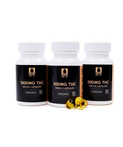 One Life - 10:1 Indica Oil/Melatonin Soft Gel Capsules