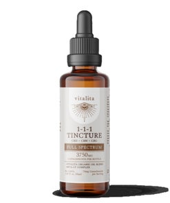 Vitalita - Full Spectrum CBD + CBG + CBN Tincture (3750mg)