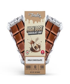 Toastiez - High Dose Chocolate Bar (1000mg)
