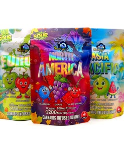 Sky High - World of Flavour Gummies (1200mg)