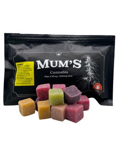 MuM’s Cannabis – Mixed Fruit THC Gummies (1250mg to 2500mg)