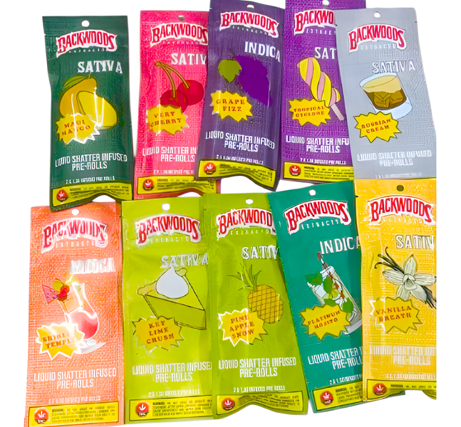 backwoods extract Infused Prerolls