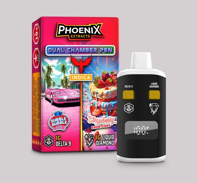 THC Vape Indica Bubble Strawberry Cake