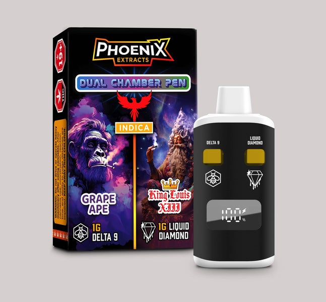 THC Vape Indica Grape Ape King Louise