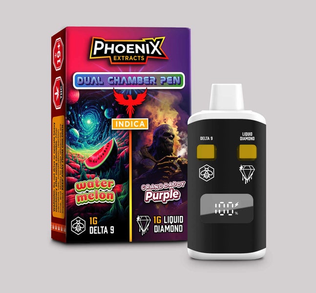 THC Vape Indica Watermelon Grand Daddy Purple
