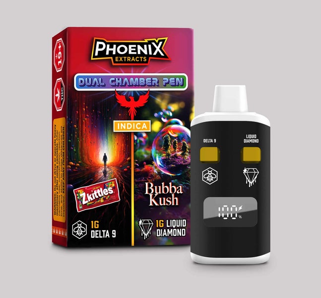 THC Vape Indica Zkittles Bubba Kush