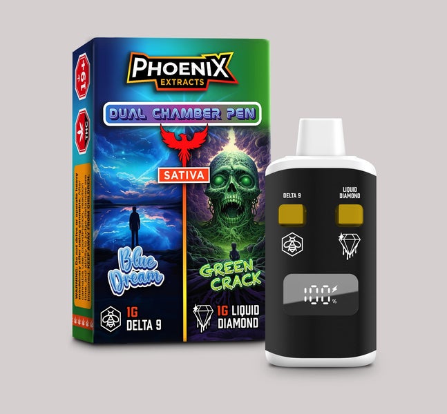 THC Vape Sativa Blue Dream Green Crack