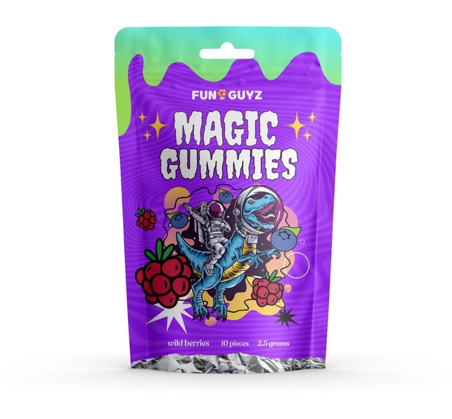 FunGuyz Psilocybin Gummies 2.5 G – Wild Berries