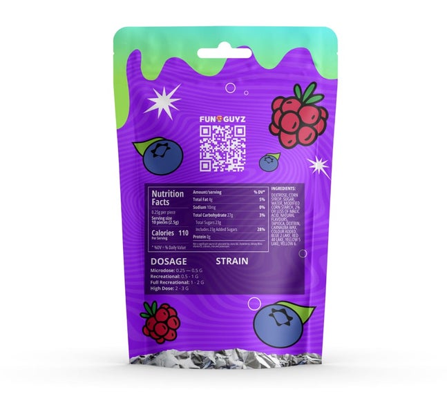 FunGuyz Psilocybin Gummies 2.5 G – Wild Berries
