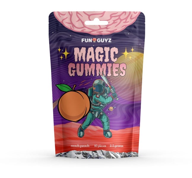 FunGuyz Psilocybin Gummies 2.5 G – Reach Peach