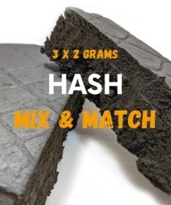 Assorted Hash - 6 Grams Mix & Match