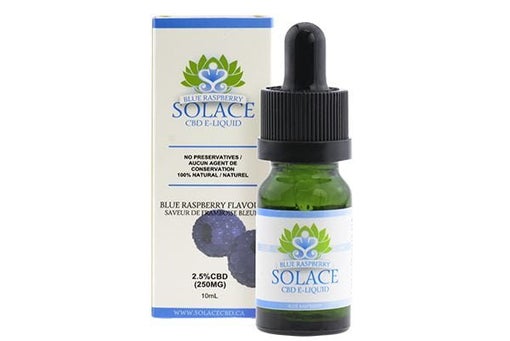 Solace CBD Blue Raspberry