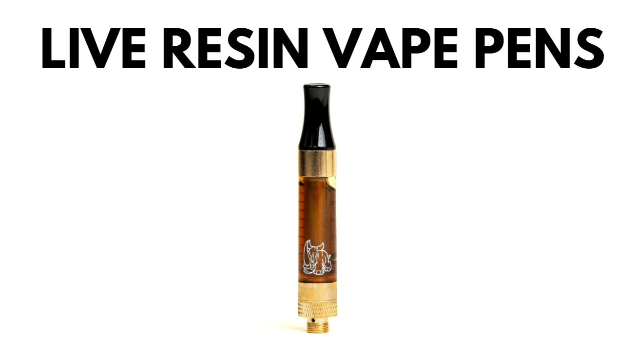 live resin vape pens