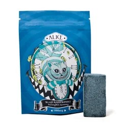 Alice Blue Raspberry Mushroom Gummy
