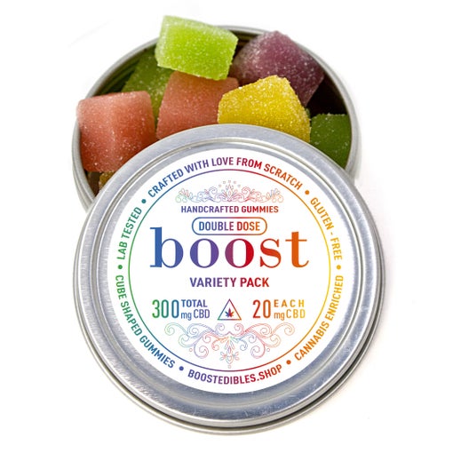 Boost CBD Variety-Pack Gummies 300mg