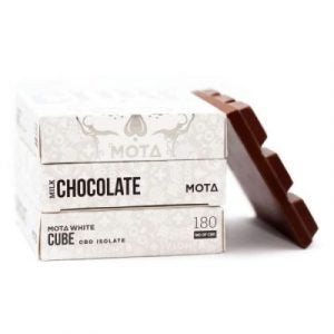 Mota White CBD Chocolate Cube