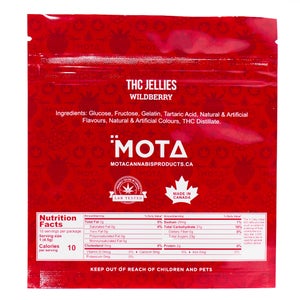 MOTA - THC Wild Berry Jellies (200mg) - Image 3