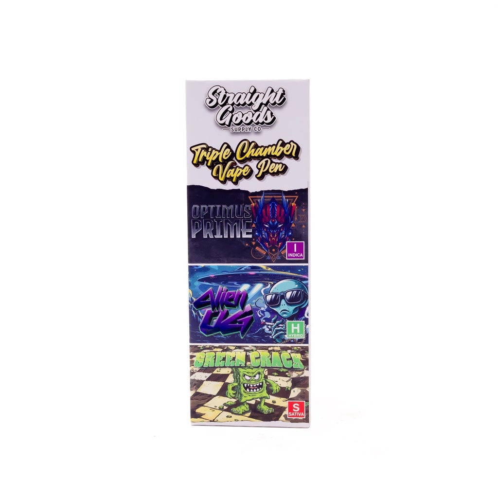 Straight Goods - Triple Chamber Disposable Vape (9g)