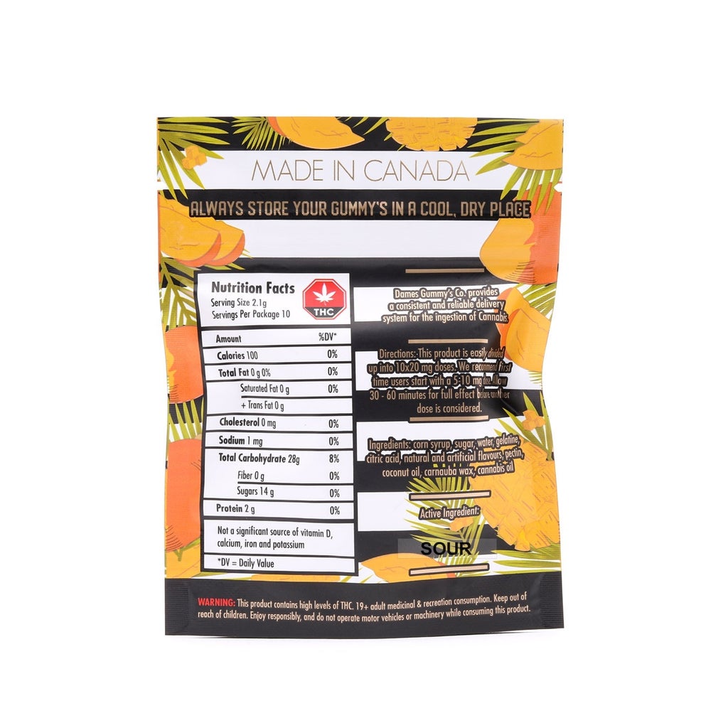 Dames Gummy Co. Gummies (200mg)