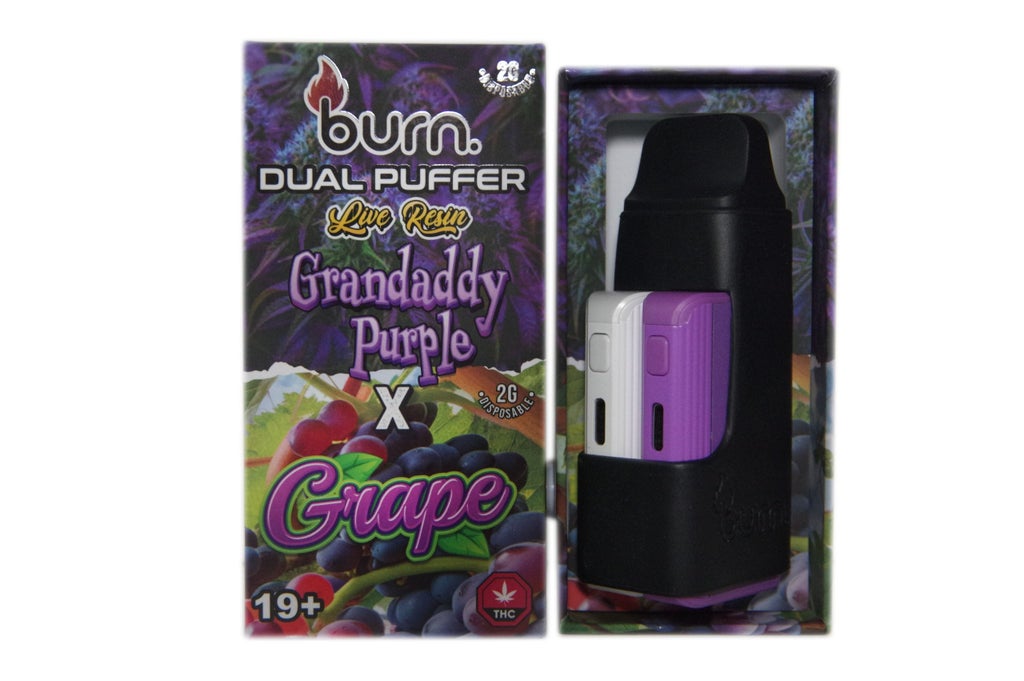 Burn Lifestyle Co. - The Dual Puffer - Live Resin + Distillate (4g)