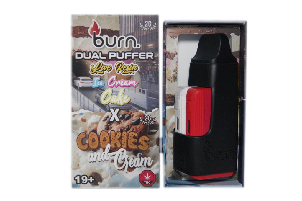 Burn Lifestyle Co. - The Dual Puffer - Live Resin + Distillate (4g)