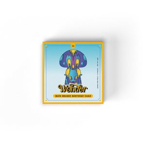 Wonder - Blue Meanie Mushroom Chocolate Bar (3000mg) - Image 3