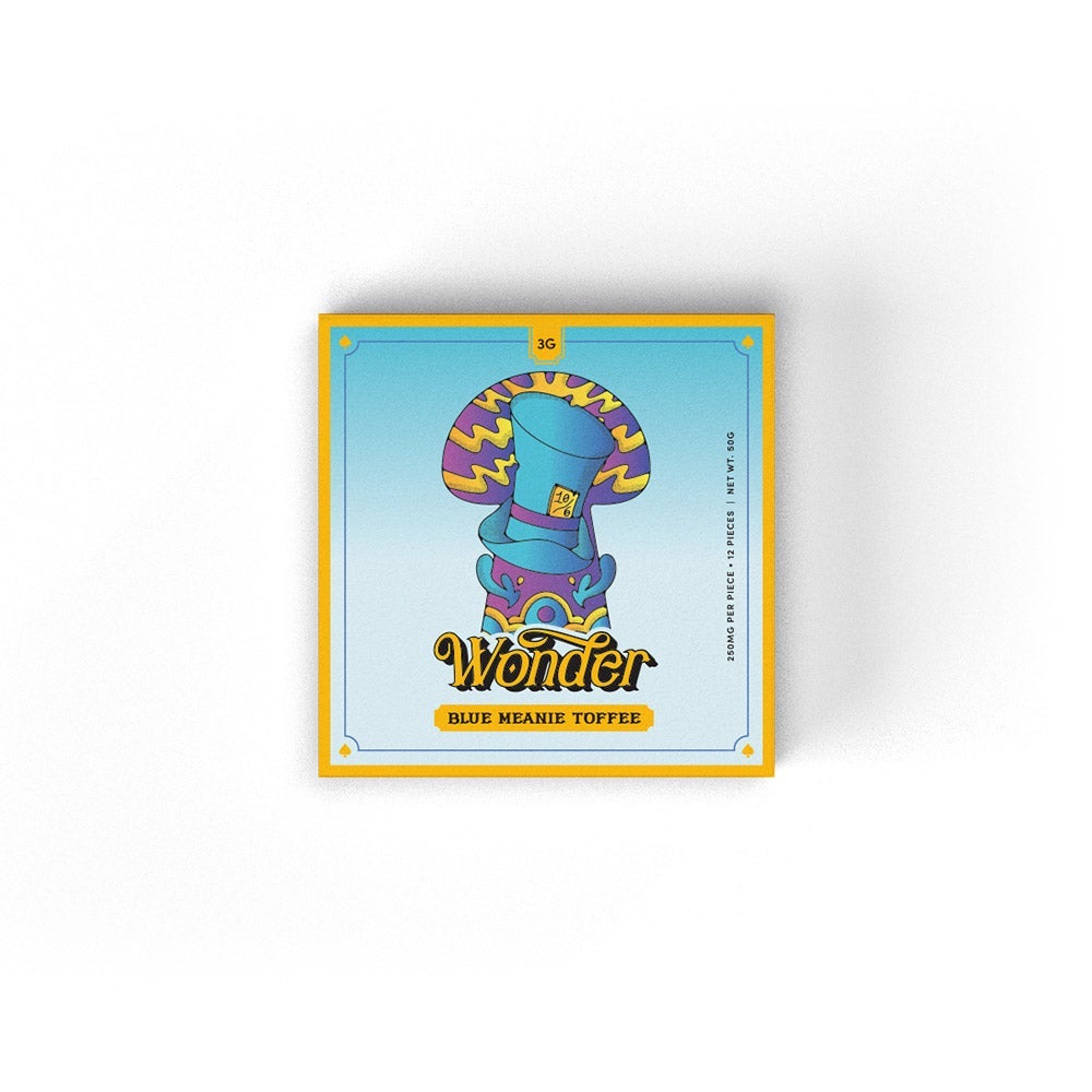 Wonder - Blue Meanie Mushroom Chocolate Bar (3000mg)