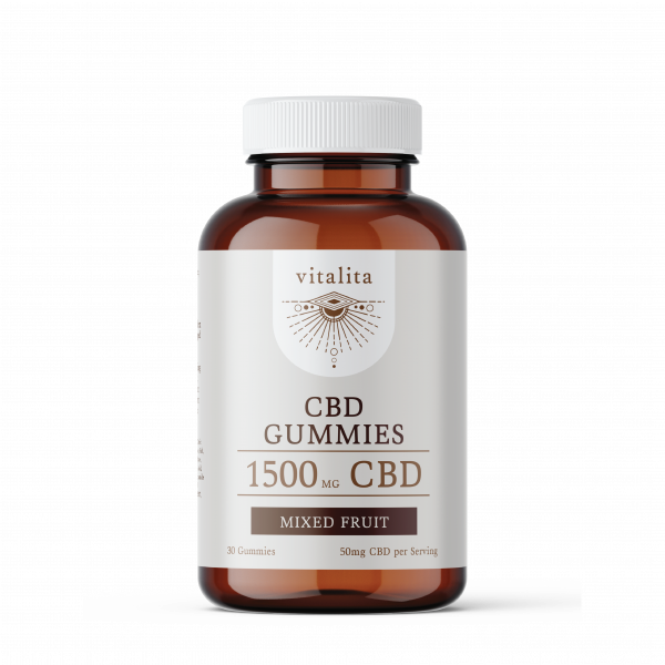 Vitalita - CBD Isolate Gummies - Mixed Berry (1500mg)