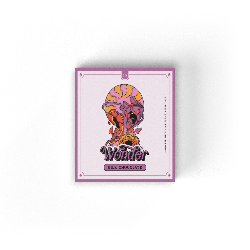 Wonder - Mushroom Chocolate Bar (3000mg)